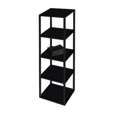 BWS Sharp Kolomkast 35x35x135 cm Mat Zwart
