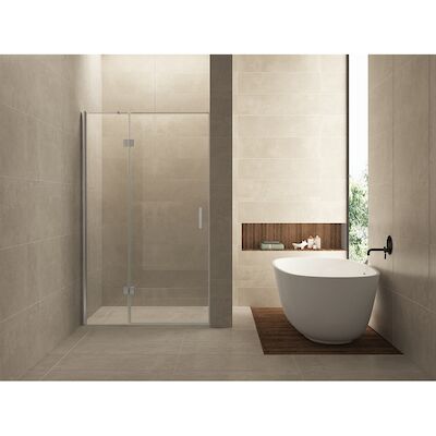 BWS Swingdeur Nis 120×200 cm met Vast Paneel 8 mm NANO Coating