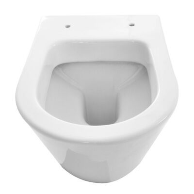 BWS Wandcloset Vesta 52cm Zonder Zitting Wit