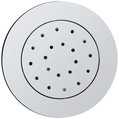 BWS Zijdouche Inbouw Verstelbaar Rond 13.5cm Chroom