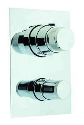 Cisal Less Inbouw Thermostaatkraan met 5-weg omsteller en stopkraan LS018603