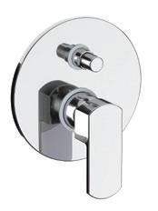 Cisal Roadster afbouwdeel douche bad mengkraan mat wit RR0021004Q