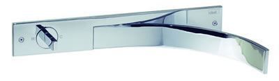 Cisal Wave wastafelmuurkraan RVS WA0025102A