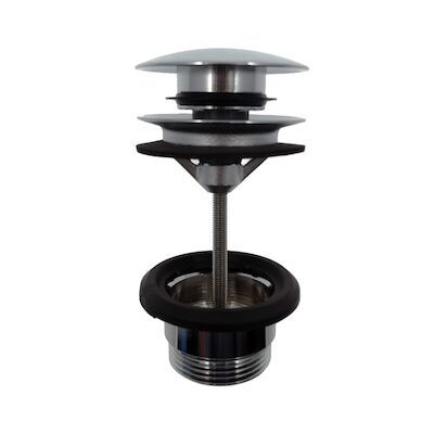 Clickplug Lagoo Garda Universeel Messing Chroom