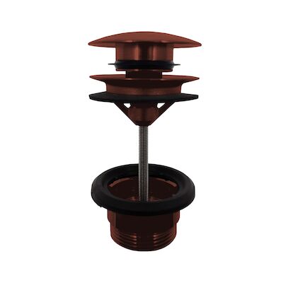 Clickplug Lagoo Garda Universeel Messing Geborsteld Koper