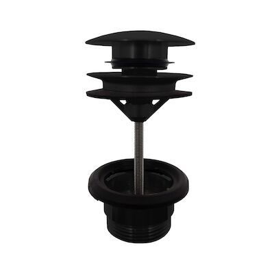 Clickplug Lagoo Garda Universeel Messing Mat Zwart