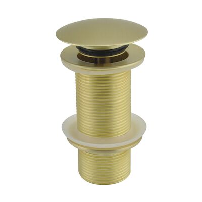 Clickwaste Best Design Nancy Lange Draad 5/4″ 10 cm Messing Mat Goud