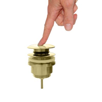 Clickwaste Best Design Nancy Zonder Overloop 5/4 Mat Goud