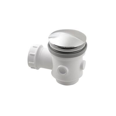 Clickwaste Polysan 6/4 tbv Ligbaden 52mm Chroom