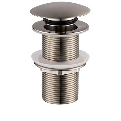 Clickwaste Wiesbaden Caral Verlengd 5/4″ Geborsteld Staal