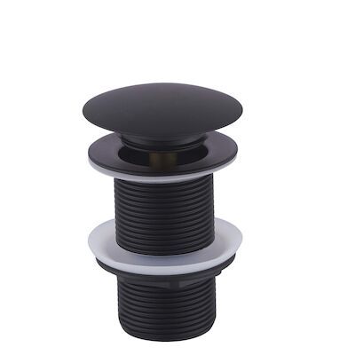 Clickwaste Wiesbaden Caral Verlengd 5/4″ Mat Zwart
