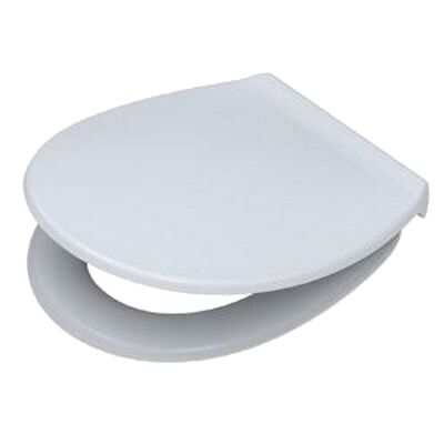 Closetzitting Plieger Royal Met Softclose en deksel Topfix wit