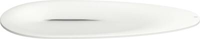 Clou First opzetwastafel zonder kraangat84x38 cm Wit