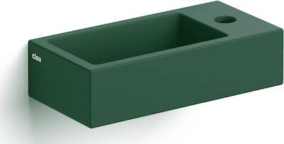 Clou Flush 3 Fontein 36x18x9 cm Mat Pijnboom Groen