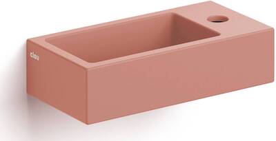 Clou Flush 3 Fontein 36x18x9 cm Mat Roze