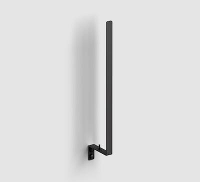 Clou Fold reserverolhouder mat zwart