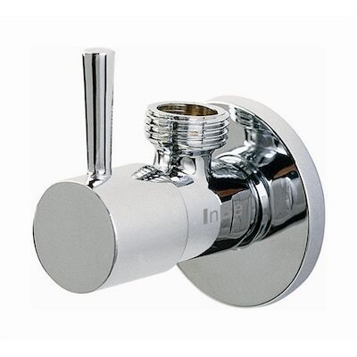 Clou InBe Hoekstopkraan Design Type 1 Rond Chroom