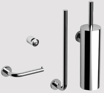 Clou InBe toilet accessoireset 4-in-1 chroom
