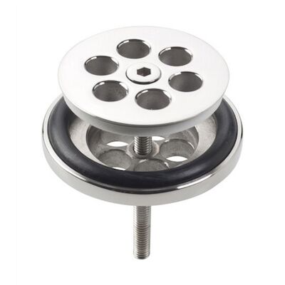 Clou Mini Wash Me Plug Tbv Siliconen Waterstop Chroom