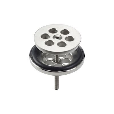 Clou Mini Wash Me Plug Tbv Siliconen Waterstop RVS Geborsteld