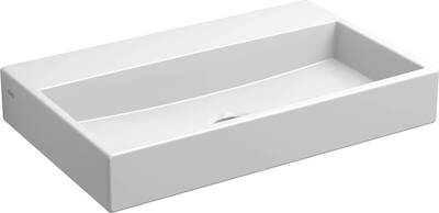 Clou Mini WashMe Fontein zonder kraangat 38×24 cm Wit