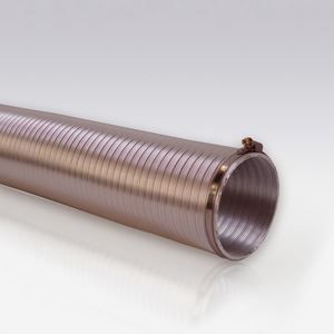 Compactslang Ø 125Mm X 2,5 M Aluminium (Incl. 2 Slangklemmen)