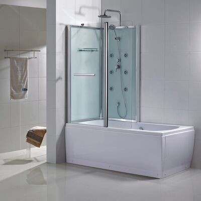 Complete Bad Douche Combinatie Wiesbaden Vanity 170x85x218 cm 5mm Links