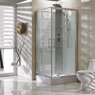 Complete Douchecabine Wiesbaden Rainbow 90x90x218 cm 5mm