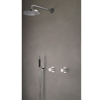 Complete Regendouche Hotbath Cobber IBS21 Inbouwset Met 2-Weg-Stop-Omstel