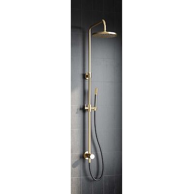 Complete Regendoucheset Hotbath Cobber Thermostatisch Opbouwset Met Doucheslang en Handdouche