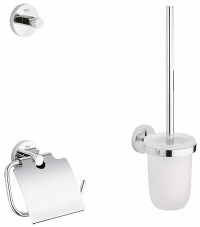 Complete Toiletset Grohe Basic chroom