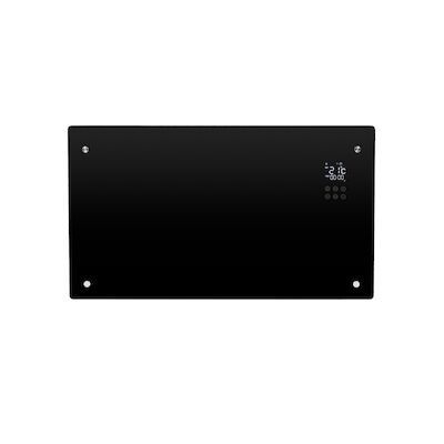 Convector Verwarming Eurom Alutherm Verre 1500W Voor in de Badkamer met Wi-Fi en Glazen Behuizing Zwart