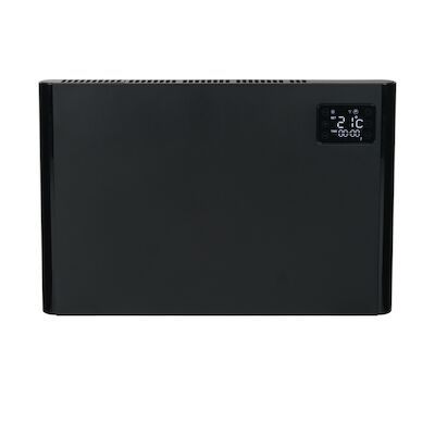 Convector Verwarming Eurom Sani Alutherm 1000W Voor in de Badkamer met Wi-Fi Zwart