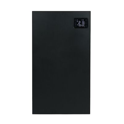 Convector Verwarming Eurom Sani Alutherm 1200W Voor in de Badkamer met Wi-Fi Zwart
