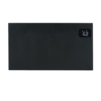 Convector Verwarming Eurom Sani Alutherm 1200XS Voor in de Badkamer met Wi-Fi Zwart