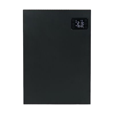 Convector Verwarming Eurom Sani Alutherm 800W Voor in de Badkamer met Wi-Fi Zwart