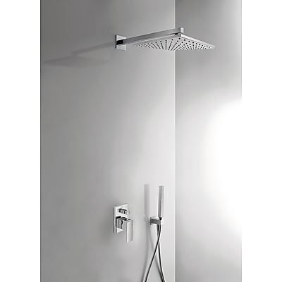Cuadro Tres Inbouw doucheset met regendouche en handdouche 106980