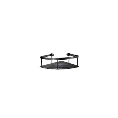 Design Douchekorf Smedbo Sideline Hoek 20×20 cm Mat Zwart
