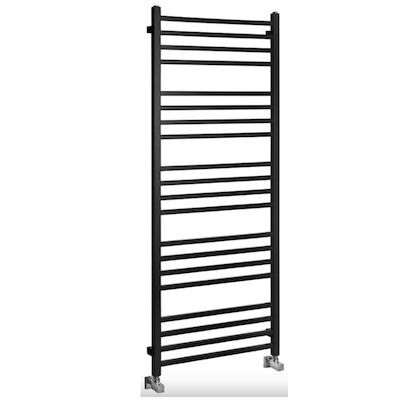 Design radiator Sapho Metro 60×151 cm Mat Zwart