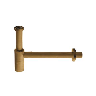 Design Sifon Lagoo Garda Universeel Messing Geborsteld Goud
