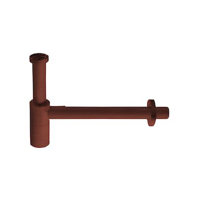 Design Sifon Lagoo Garda Universeel Messing Geborsteld Koper