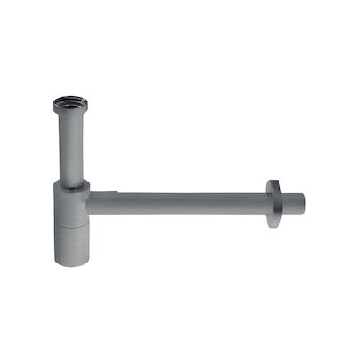 Design Sifon Lagoo Garda Universeel Messing Geborsteld Nikkel