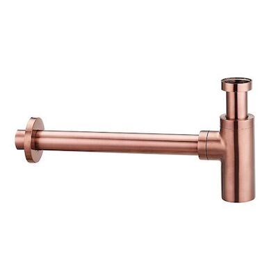 Design Sifon Sanilux 33×24 cm Brons Geborsteld