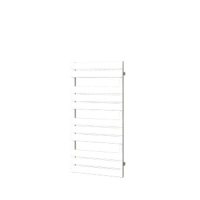 Designradiator BWS Genuo met Middenaansluiting 112 x 55 cm 558 Watt Antraciet Metallic