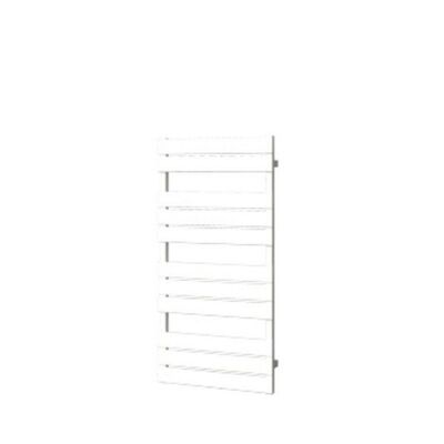 Designradiator BWS Genuo met Middenaansluiting 112 x 55 cm 558 Watt Black Graphite