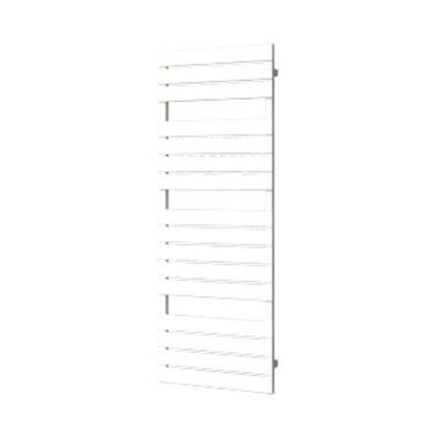 Designradiator BWS Genuo met Middenaansluiting 152 x 55 cm 800 Watt Black Graphite