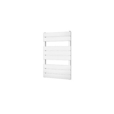 Designradiator BWS Genuo met Middenaansluiting 80 x 55 cm 405 Watt Zilver Metallic