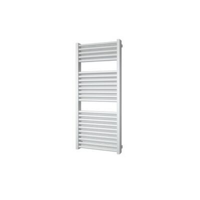 Designradiator BWS Ifona 123×50 cm 802 Watt Met Zijaansluiting Mat Wit
