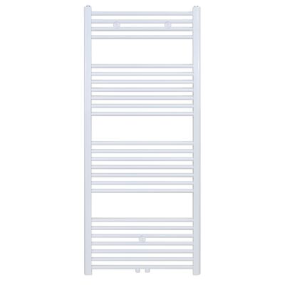 Designradiator BWS Nile Gobi 140x50cm 655W Wit (Midden/zij-aansluiting)