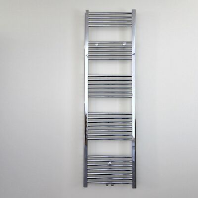 Designradiator BWS Nile Gobi 170x60cm Chroom Midden/zij-aansluiting